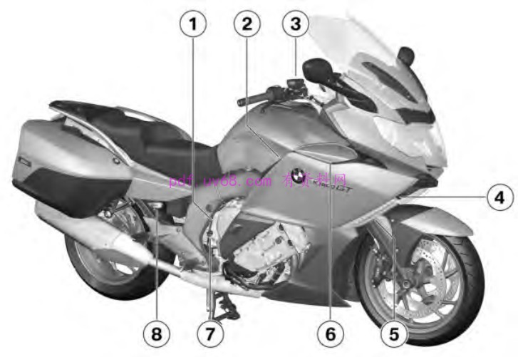 2014款 宝马BMW K1600 GT 使用说明书