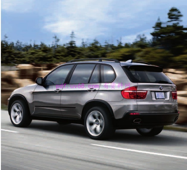 2006-2009 宝马X5 4.8i 3.0d 使用说明书E70 2008
