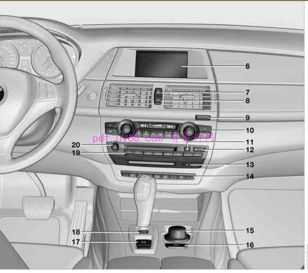 2006-2009 宝马X5 4.8i 3.0d 用户使用说明书 车主指南E70 2007 2008