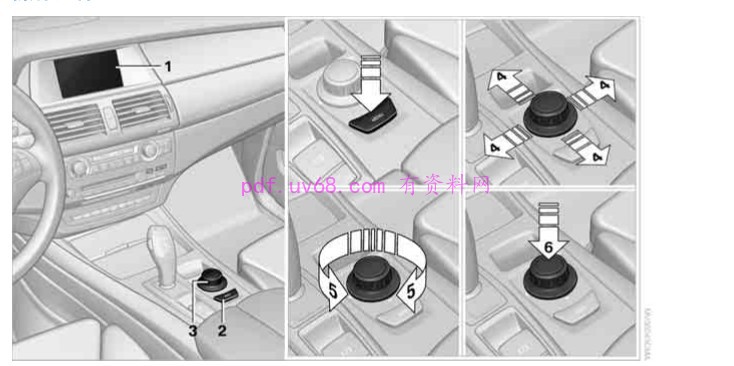 2006-2009 宝马X5 4.8i 3.0d 使用说明书E70 2008