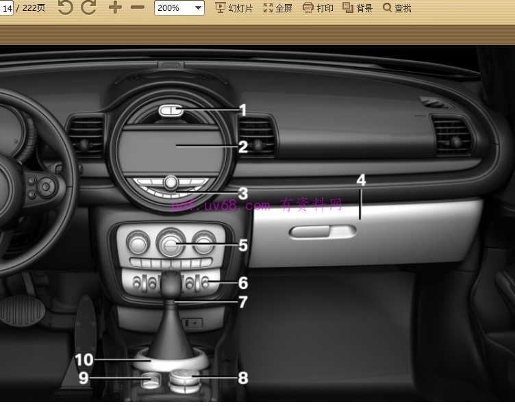 2016-2017 MINI CLUBMAN 使用说明书 操作指南 2015