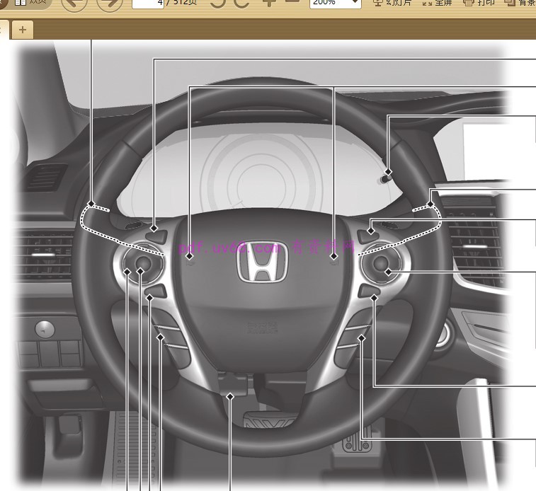 2016-2017 雅阁混动2.0升车主使用说明书 用户指南