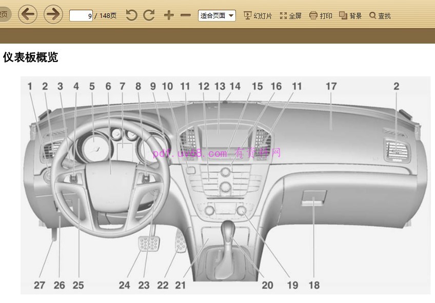 2009-2013君威用户使用手册 车主指南 2010-2011-2012